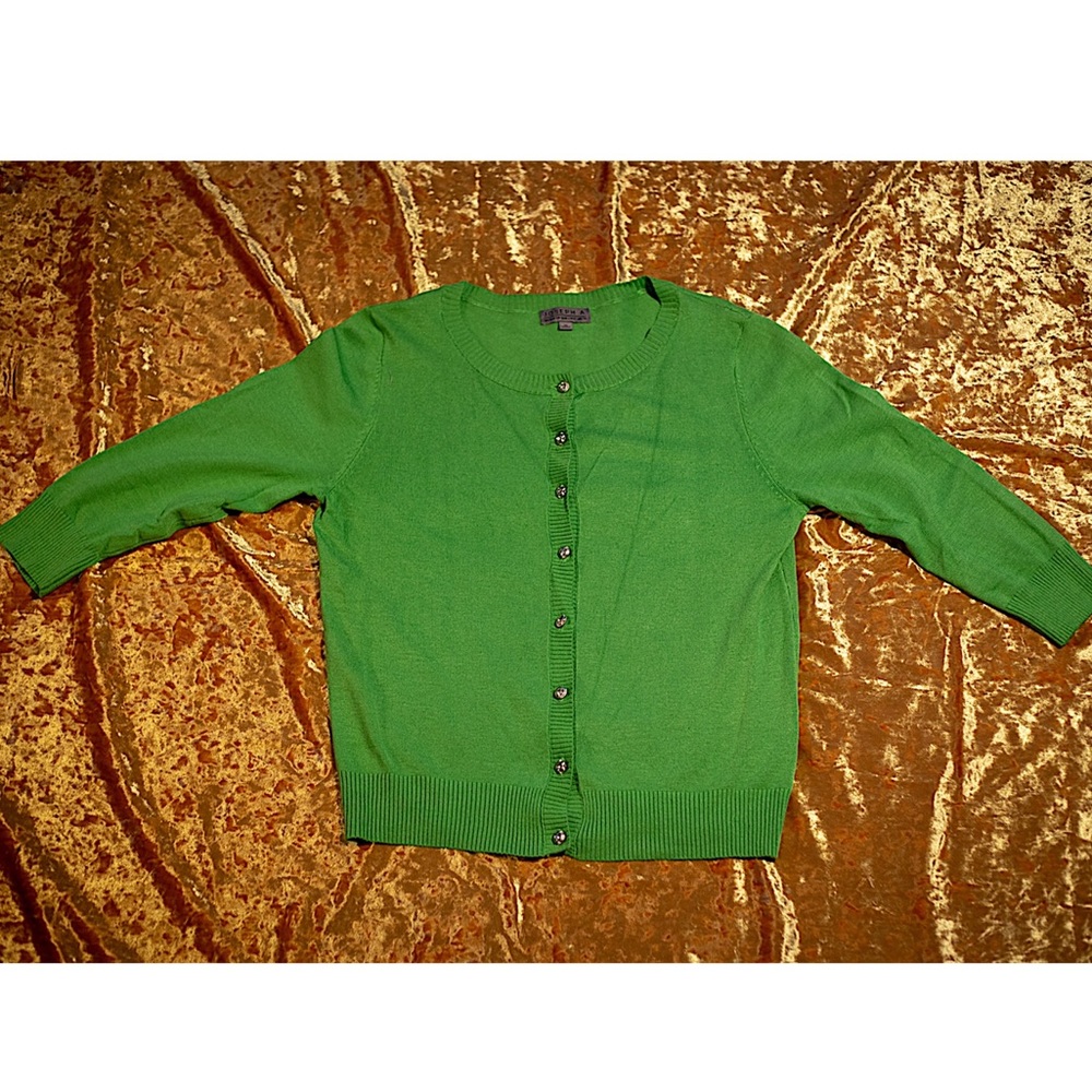 Green Cardigan